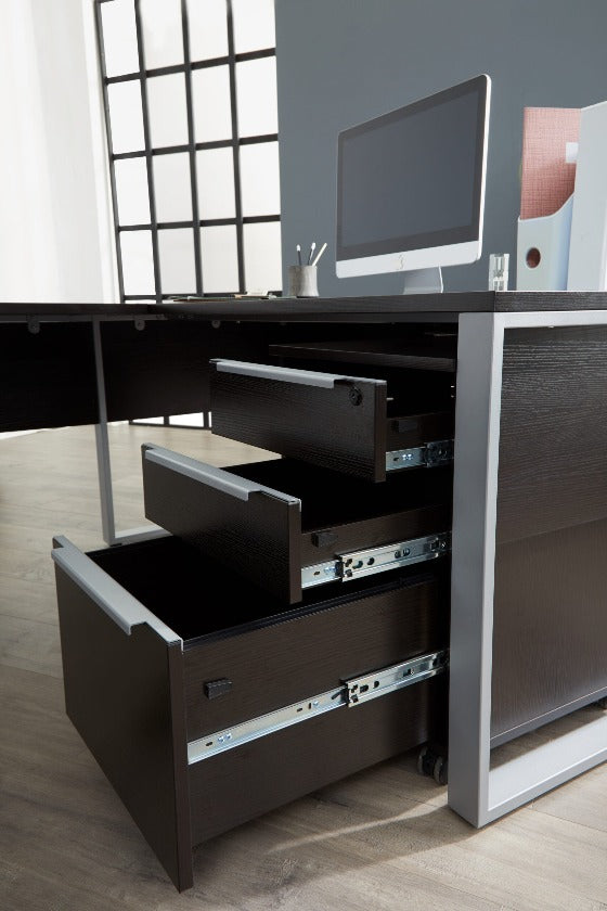 Kalmar 3-Drawer Mobile File Cabinet 19 x 25"