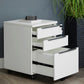 Kalmar 3-Drawer Mobile File Cabinet 19 x 25"