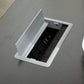 90 Degree Left Corner Standing Desk K6363SSL-Grey 63" 