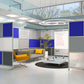 Urban Wall Acoustic Divider 6-Core Panel 78"H