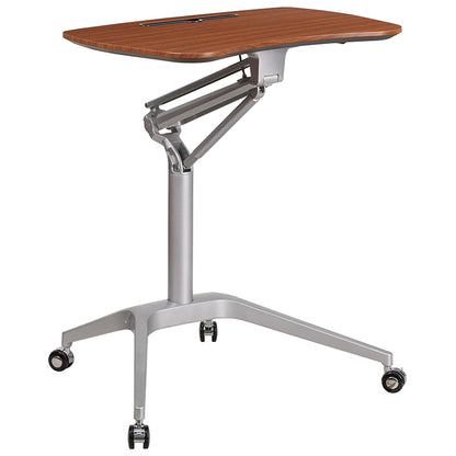 Mobile Standing Desk Pneumatic