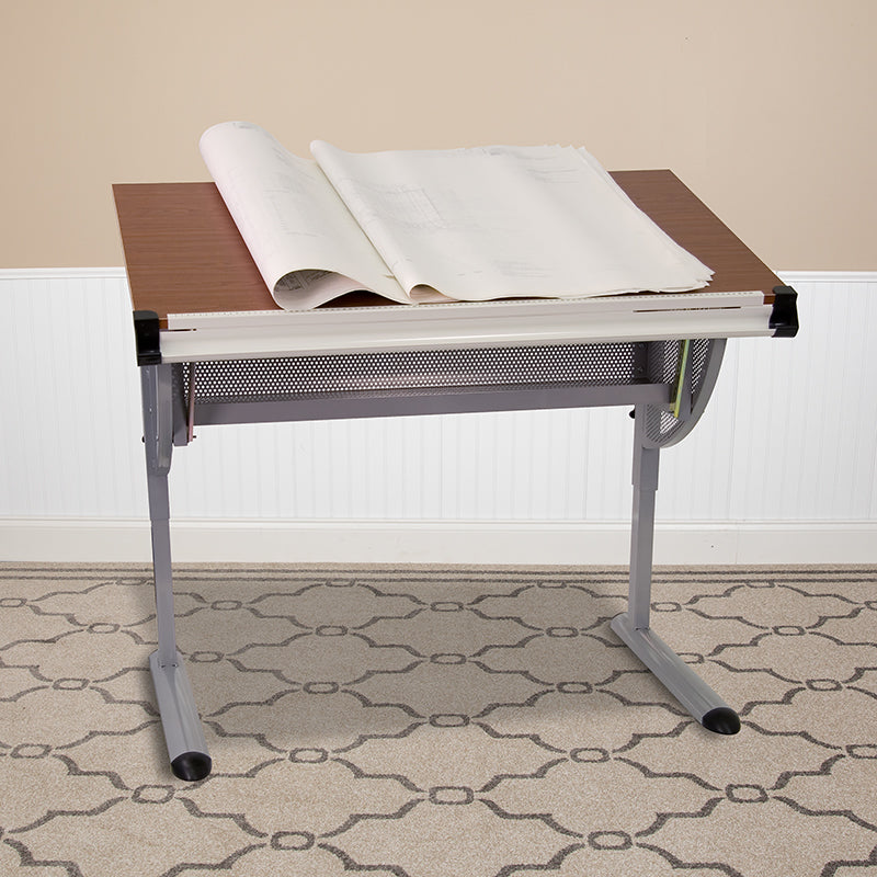 Berkley Adjustable Drawing Table with Frame