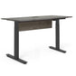 Oslo Electric Standing Desk 52" and 63" in Grey
