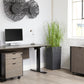 Oslo Electric Standing Desk 52" and 63" in Grey