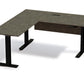 Oslo 90 Degree Standing Desk 63" and 71" with USB