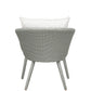 Outdoor 3 Piece Bistro Wicker Chairs with Table