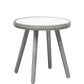 Outdoor 3 Piece Bistro Wicker Chairs with Table