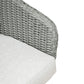 Outdoor 3 Piece Bistro Wicker Chairs with Table