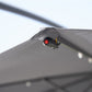 Outdoor Hanging Umbrella with LED Lights  9 and 10 Feet