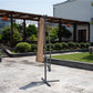Outdoor Hanging Umbrella with LED Lights  9 and 10 Feet