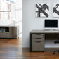 Stavanger Filing Cabinet Storage & Credenza in Dark Grey