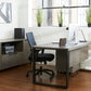 Stavanger Filing Cabinet Storage & Credenza in Dark Grey