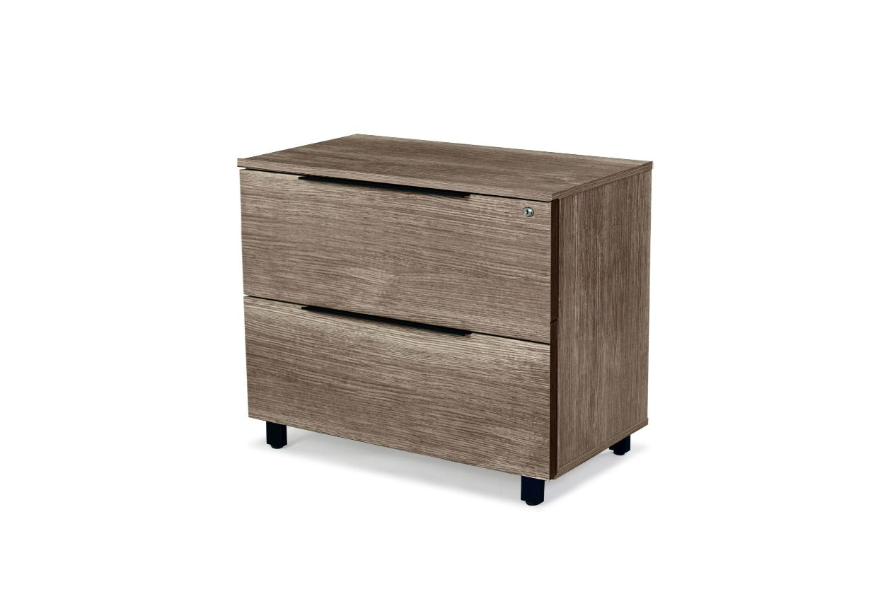 Stavanger Filing Cabinet Storage & Credenza in Dark Grey