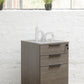 Stavanger Filing Cabinet Storage & Credenza in Dark Grey