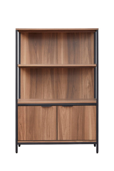 Sierra Bookcase W/ Doors 32x14x47 Inches