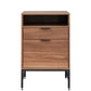 Sierra High Pedestal in Walnut 20 x 31H Inches