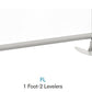 Duplex Wall Room Divider Modular Panels | Clear & Frosted Acrylic