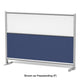 Duplex Wall Room Divider Modular Panels | Clear & Frosted Acrylic