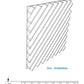 EchoDeco Acoustic Blade Wall Tiles Highly NRC Rate