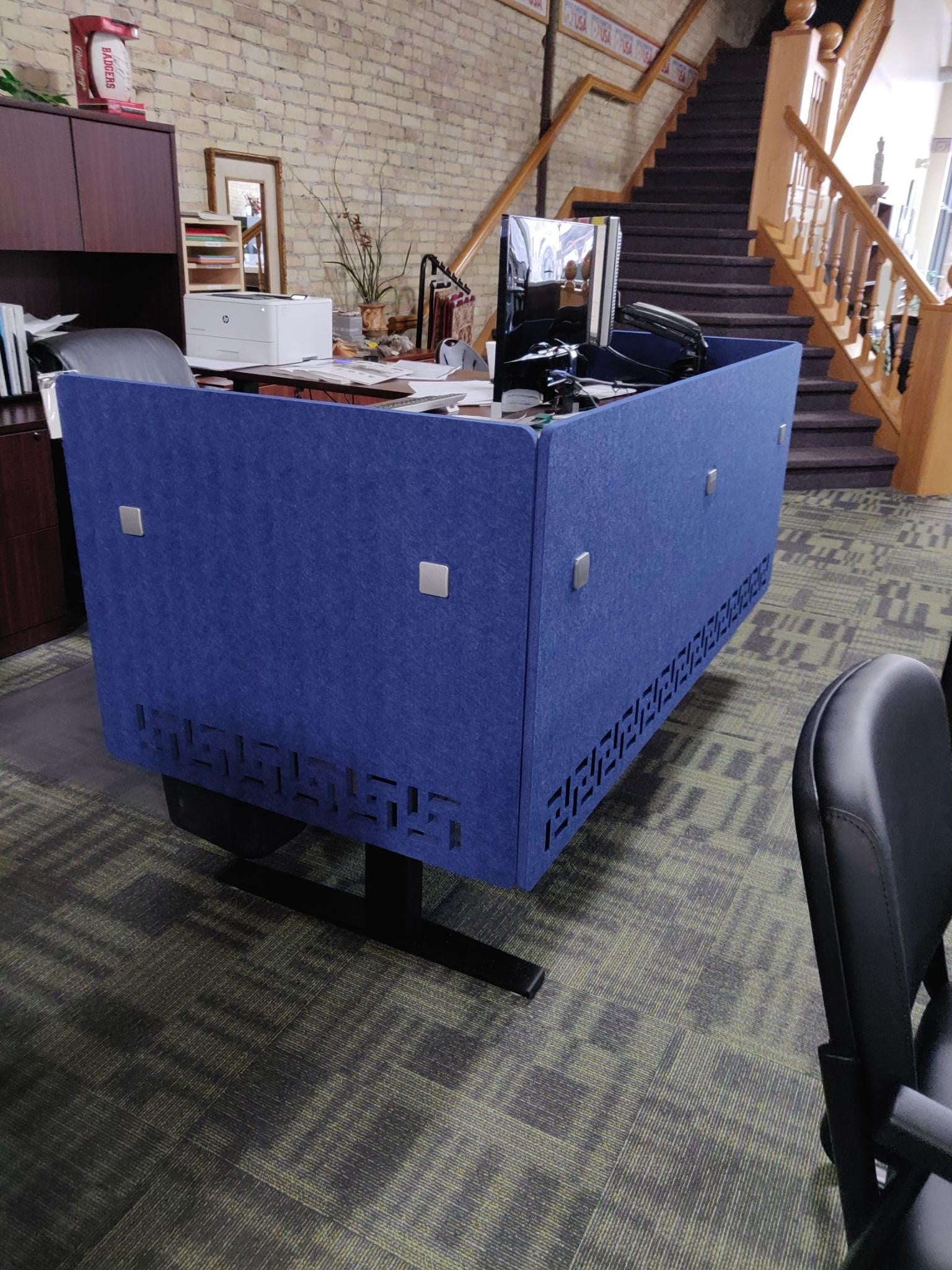 SwitchIt Desk Dividers 90% Sound Absorbwith Magnetic Mount