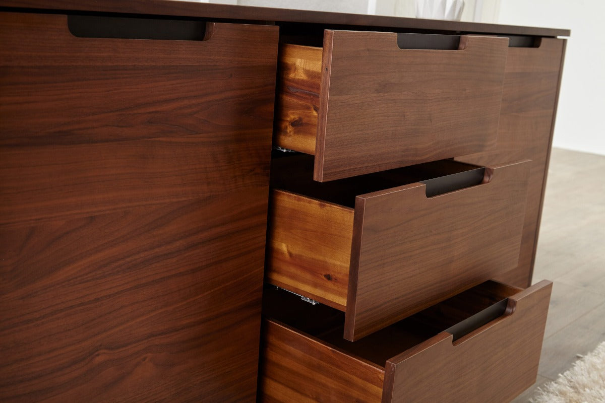 Tahoe 3-Section Sideboard in Walnut TAHDN-4180