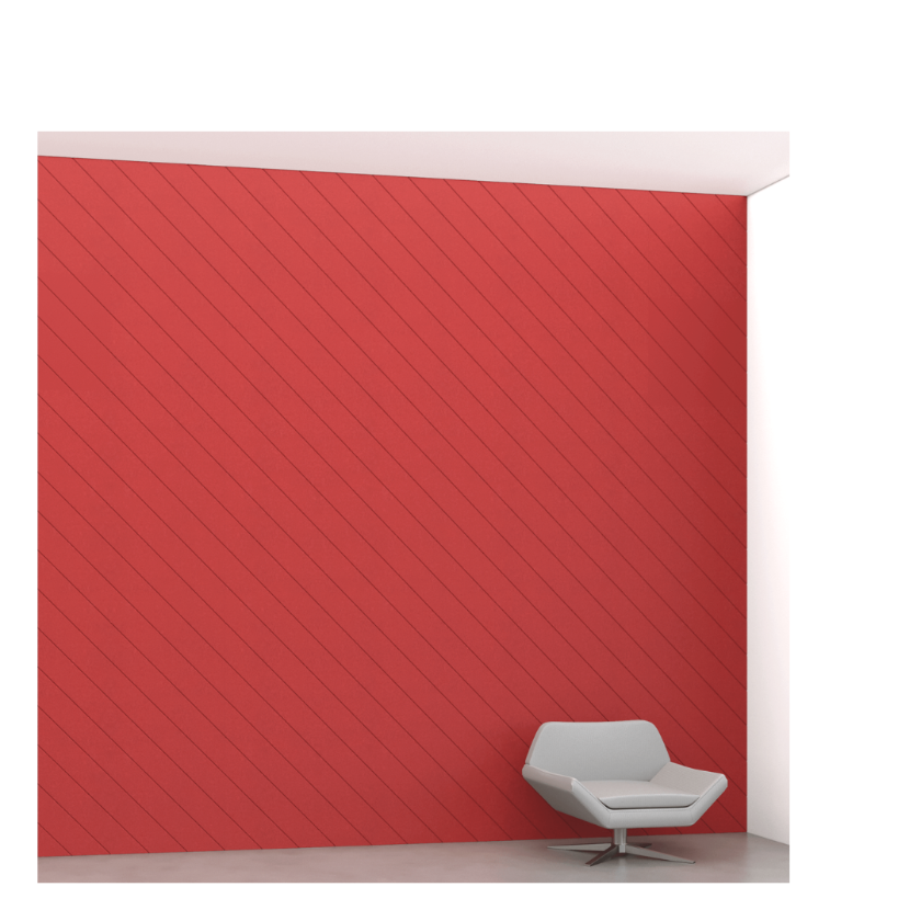 Echodeco Acoustic Wall Tiles  23.5"W x 23.5"H (Qty 8)