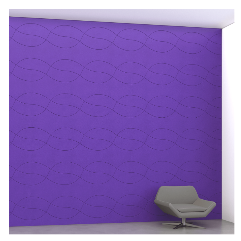 Echodeco Acoustic Wall Tiles  23.5"W x 23.5"H (Qty 8)