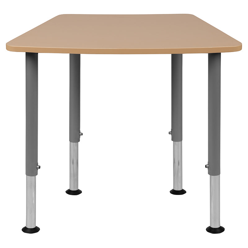 Hex Student Desk Adjustable Legs