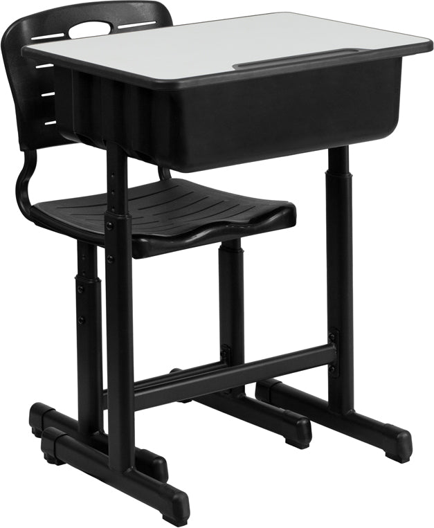 Student Desk Height Adjustable with chair- Egyr Desk 