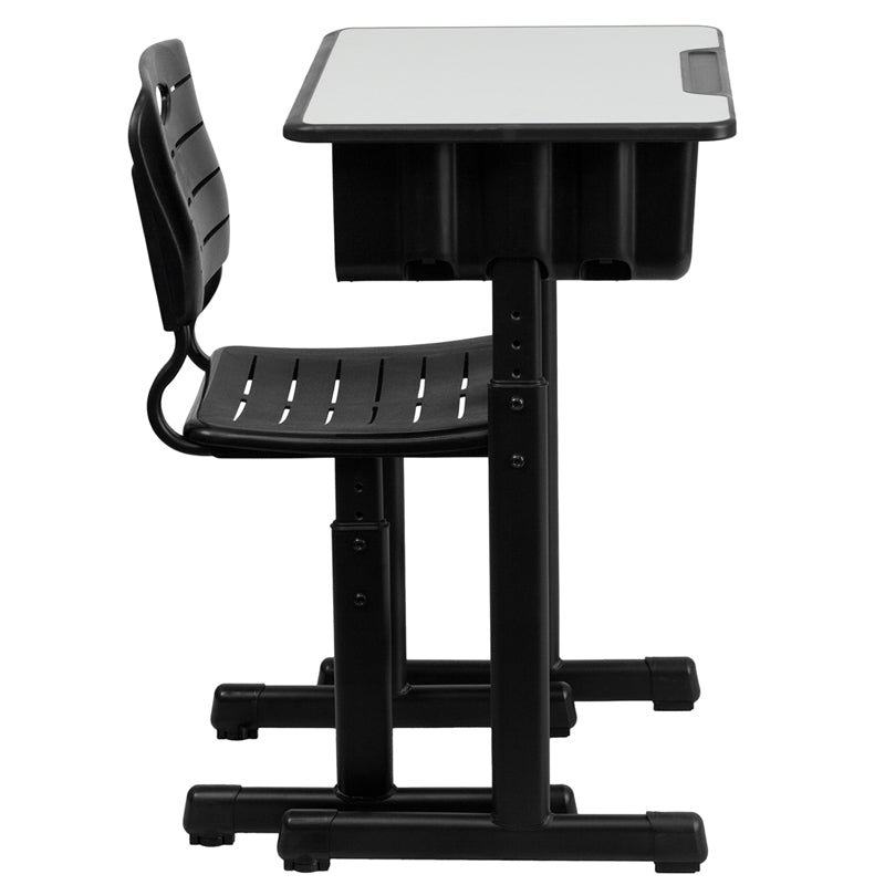 Student Desk Height Adjustable with chair- Egyr Desk 