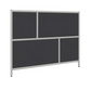 Urban Wall Acoustic Dividers 4-Core Panel 54"H