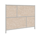 Urban Wall Acoustic Dividers 4-Core Panel 54"H
