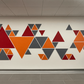 EchoDeco 85% Acoustic Wall Tile Trapezoid & Square Shapes