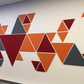 EchoDeco 90% Acoustic Wall Tile Parallelogram shapes 12" & 24"