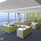 Duplex Wall Room Divider Modular Panels | Clear & Frosted Acrylic
