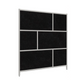 Urban Wall Acoustic Divider 6-Core Panel 78"H