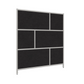 Urban Wall Acoustic Divider 6-Core Panel 78"H