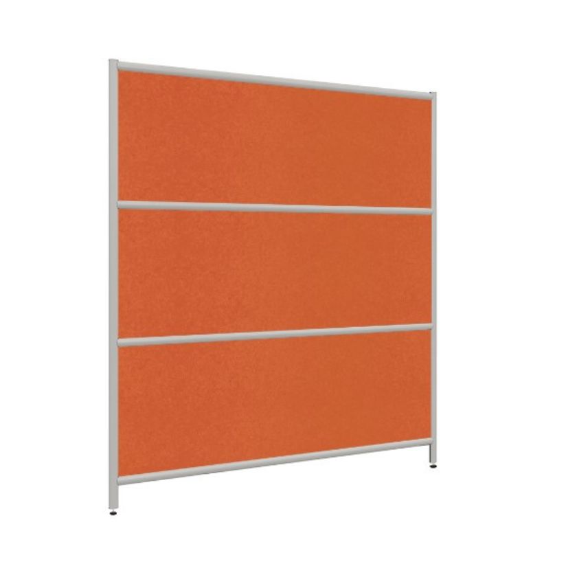 Urban Wall Acoustic Divider 3-Core Panel-Stacked 54"H
