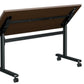 Flip-N-Nest Training Flips-back Mobile Height Adjustable Desk