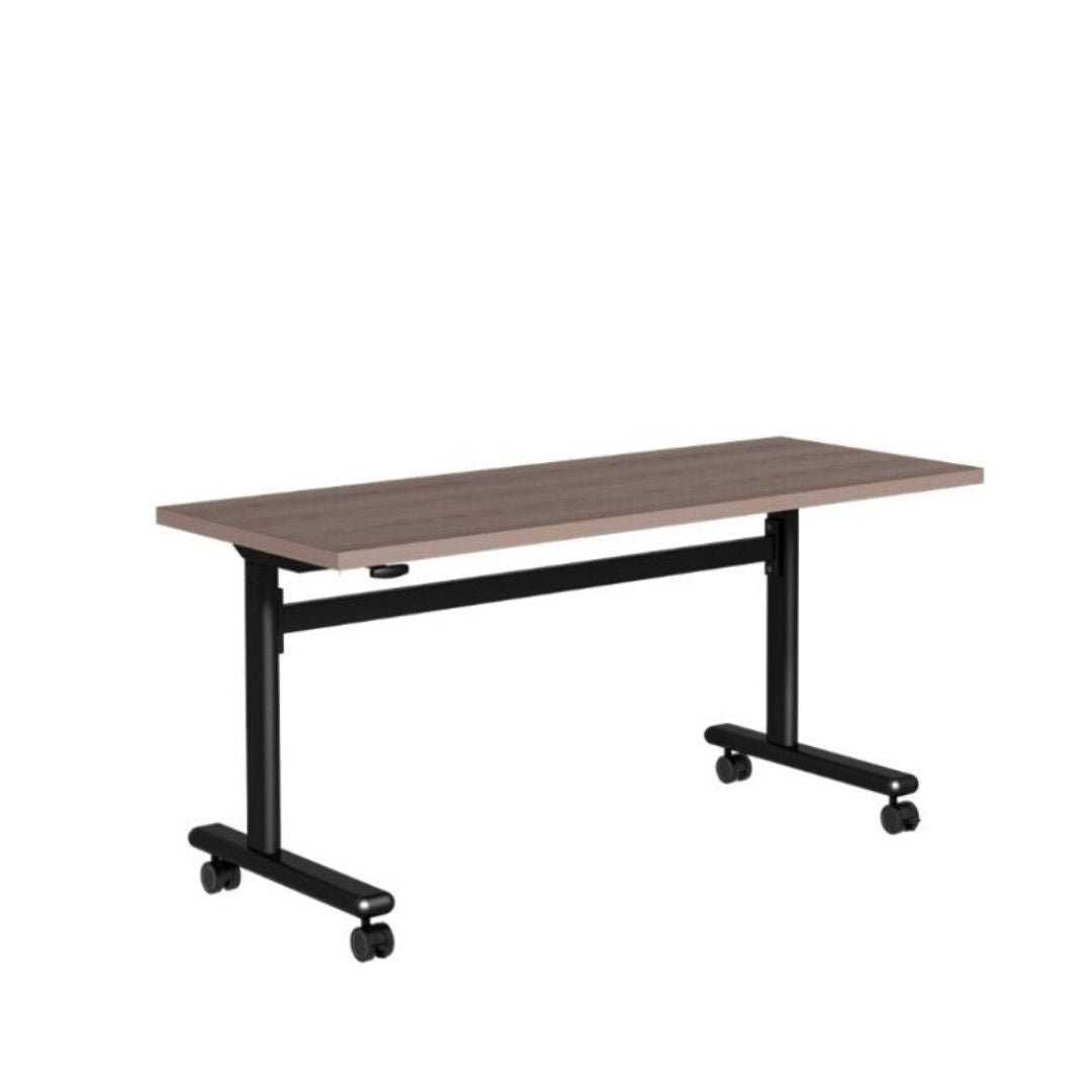 Flip-N-Nest Training Flips-back Mobile Height Adjustable Desk