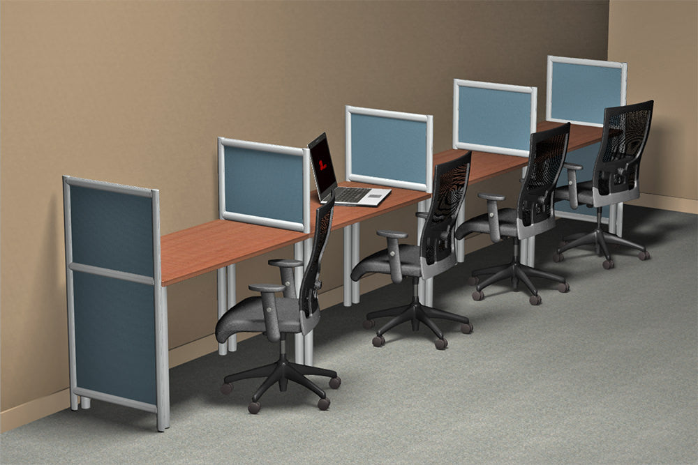 Duplex Wall Room Divider Modular Panels | Clear & Frosted Acrylic