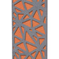 EchoDeco 85% Acoustic Design Wall Panel Back with Solid Panel 47"W