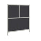 Urban Wall Acoustic Dividers 3 Core Panel 54"H