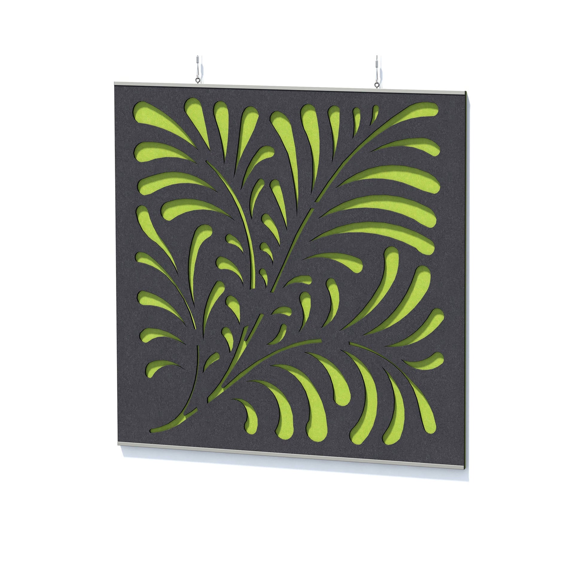 EchoDeco 85% Acoustic Design Wall Panel Back with Solid Panel 47"W