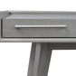 Rainier Stylish Desk with 3 Drawers in Grey & White