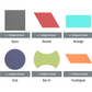 EchoDeco 85% Acoustic Wall Tile Trapezoid & Square Shapes