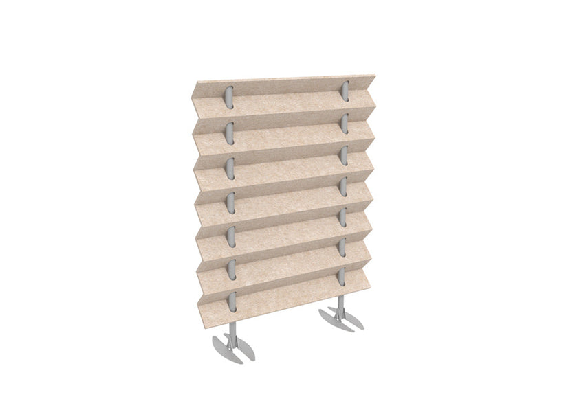 Zag Wall Acoustic Panel Mobile Divider 36-60W